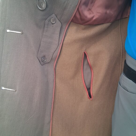 WOOL REGULATION ARMY OVERCOAT - Picture 9 of 12